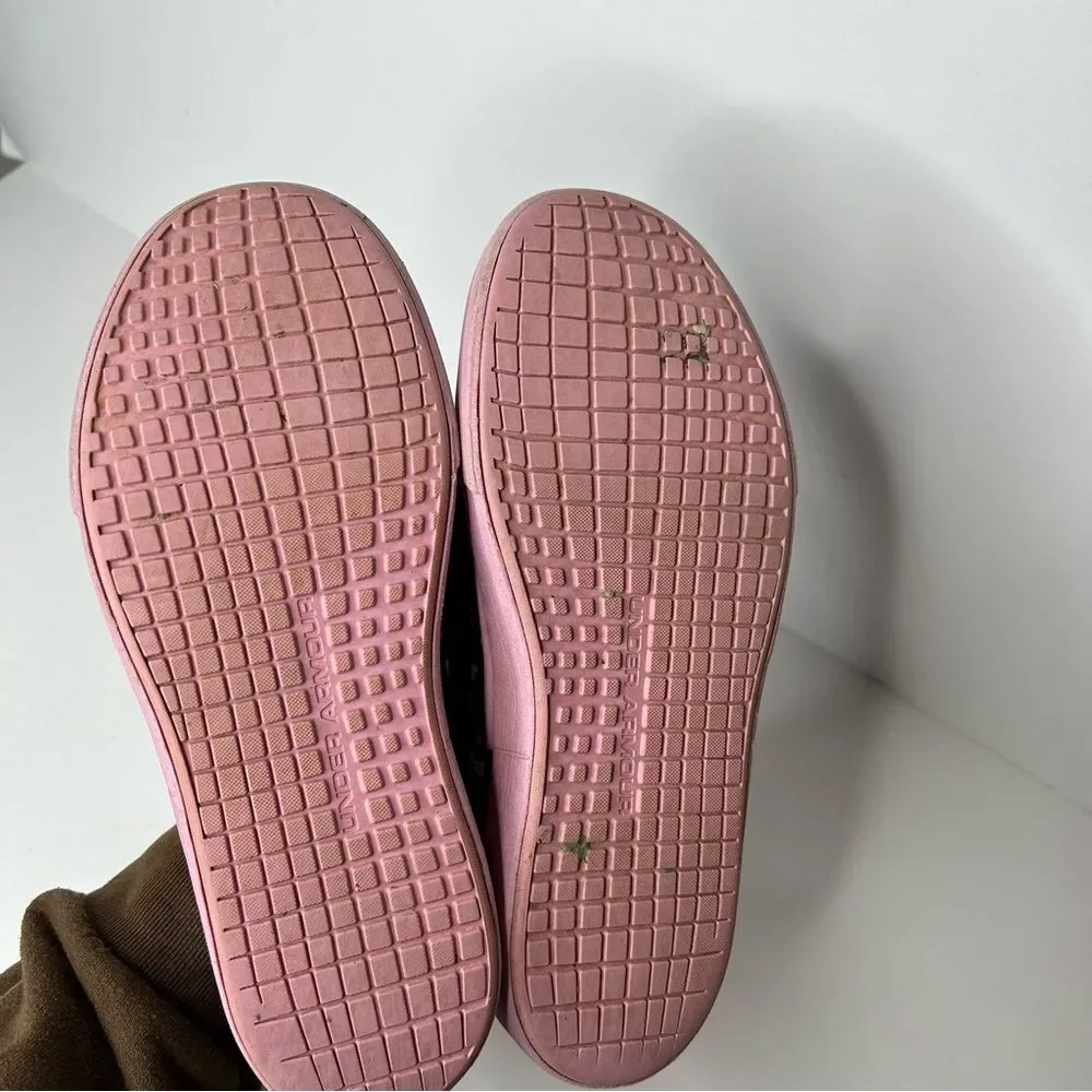 Under Armour Kids' Purple and Pink Sneakers 4Y